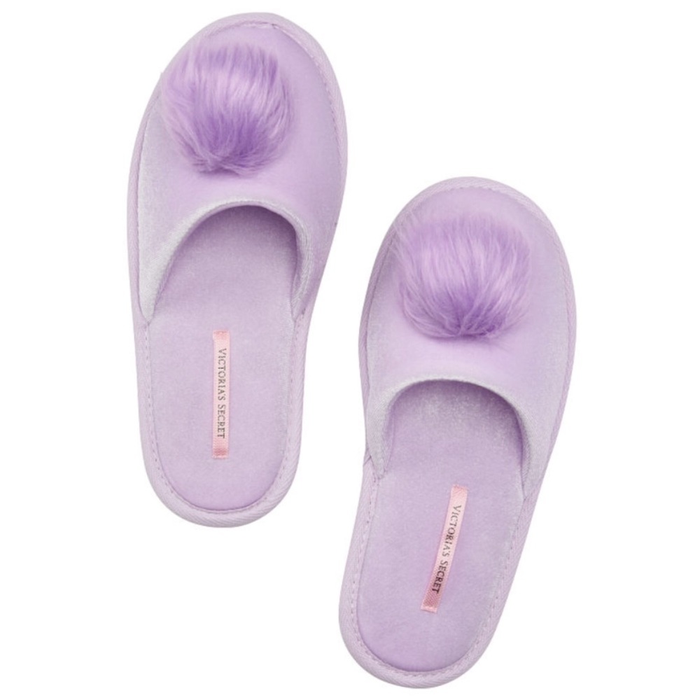Victoria’s Secret Pom-Pom Slipper Large 9 / 10 NEW